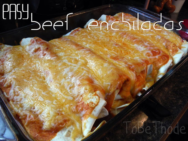 Beef Enchiladas With Corn Tortillas
 Easy Beef Enchiladas ToBeThode