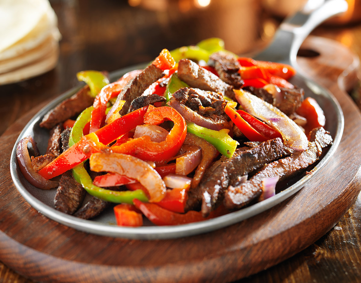 Beef Fajitas Recipe
 Adobo Skirt Steak Fajitas