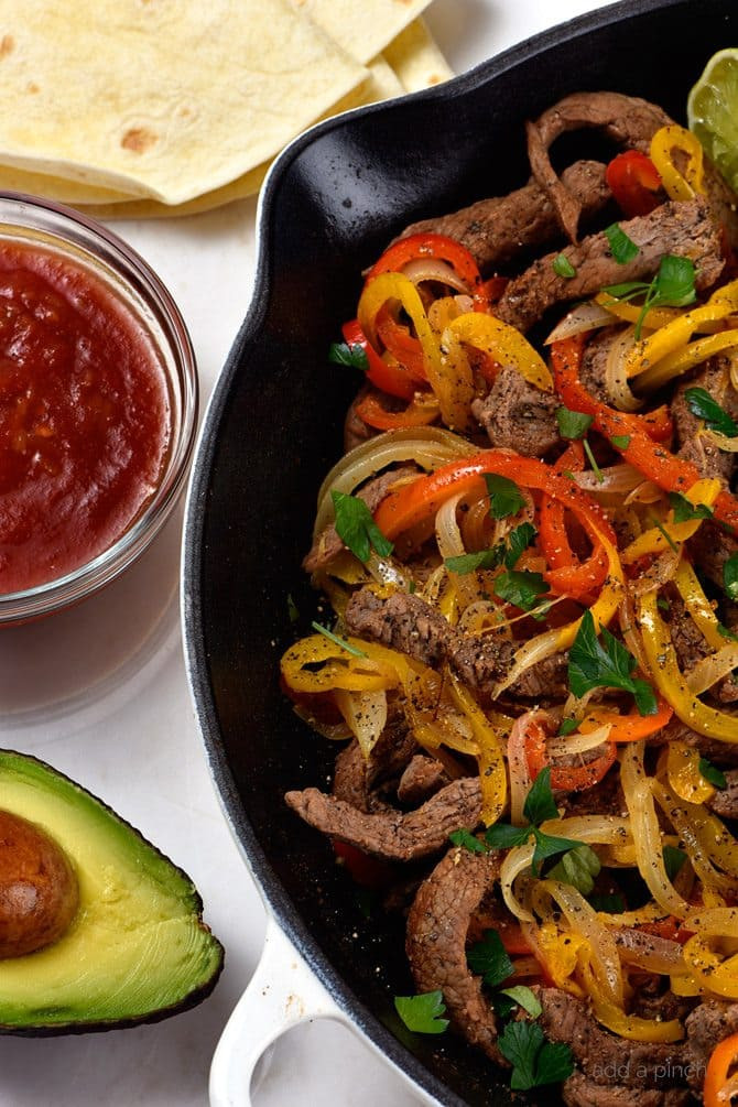 Beef Fajitas Recipe
 Steak Fajitas Recipe Add a Pinch