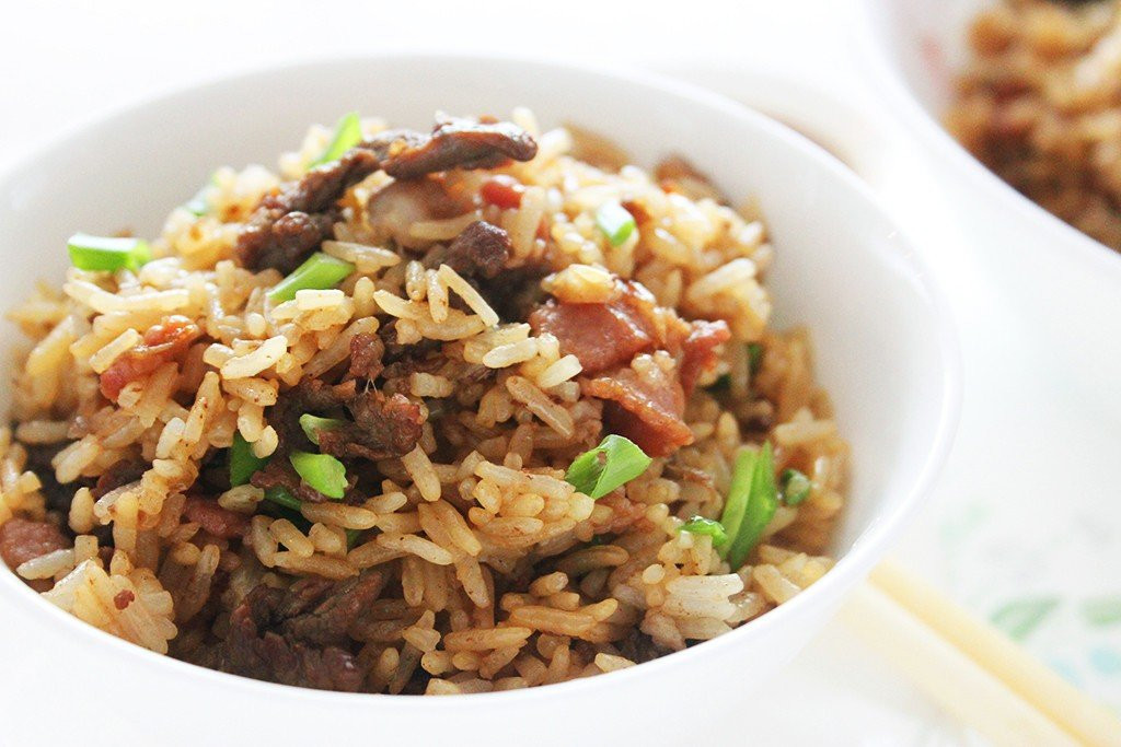 Beef Fried Rice
 Chinese Style Beef Fried Rice