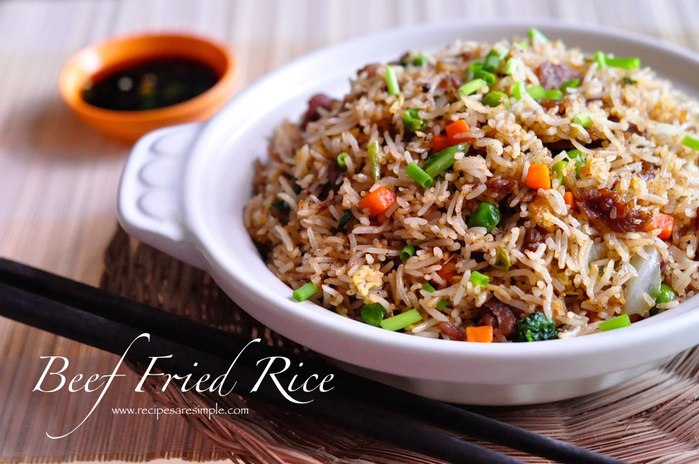 Beef Fried Rice Recipe
 Beef Fried Rice Chinese Recipe