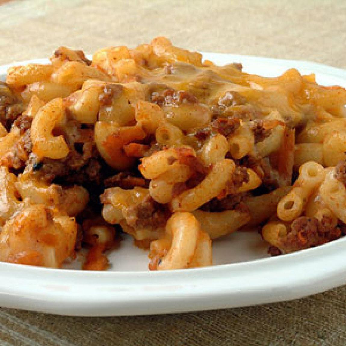 Beef Noodle Casserole
 Beef Cheese and Noodle Bake Recipe