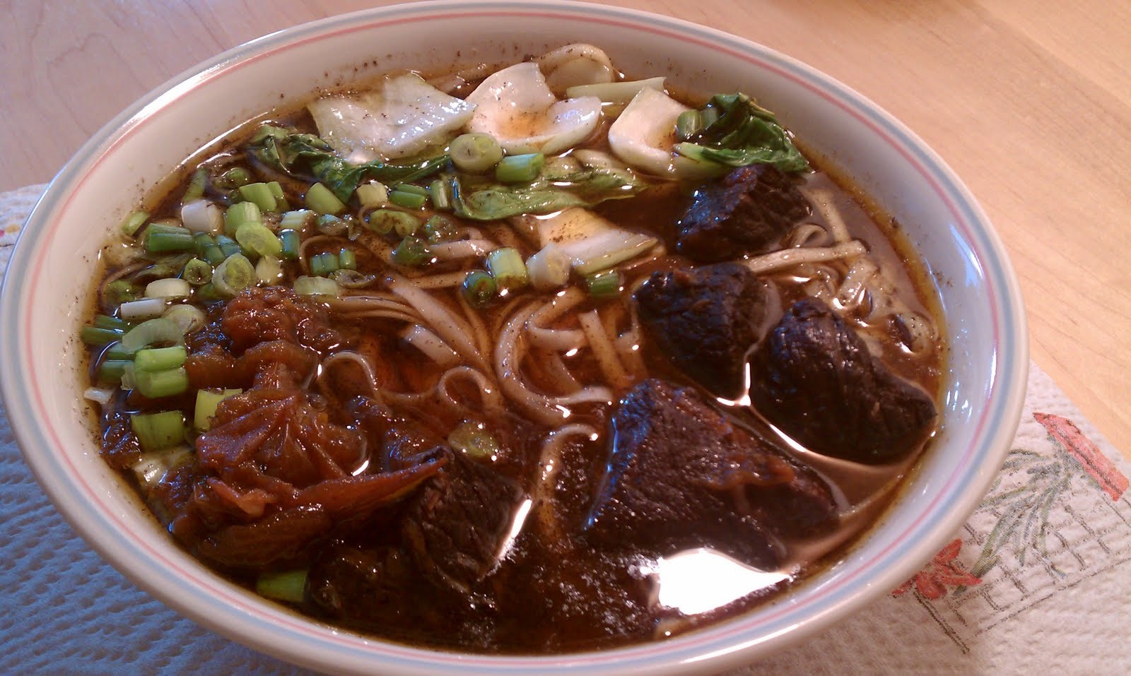 Beef Noodle Soup Recipe
 Destination Eats Homemade Beef Noodle Soup 牛肉麵 Recipe