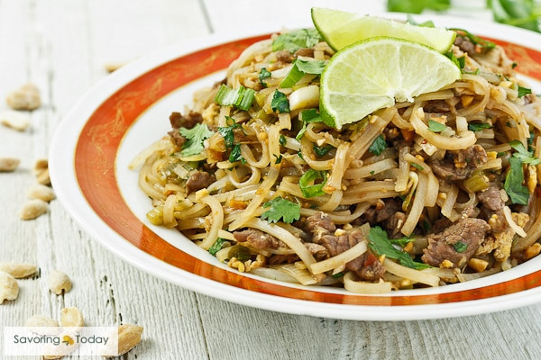 Beef Pad Thai
 Excellent Beef Pad Thai Recipe Red Boat Fish Sauce