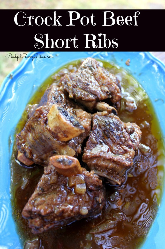 Beef Ribs Crock Pot
 Crock Pot Short Ribs Recipe