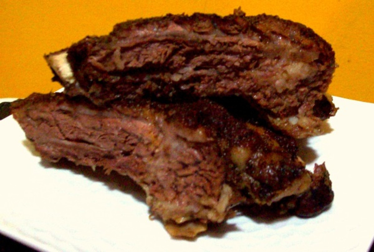 Beef Ribs Recipe Oven
 Oven Baked Beef Ribs Easy Recipe Jamie Geller