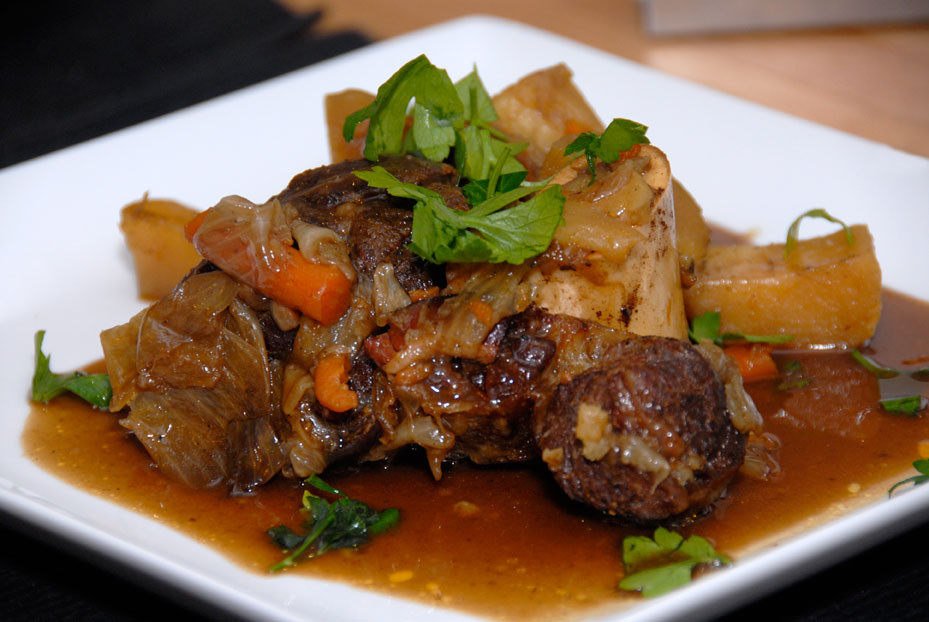 Beef Shank Stew
 A NEW ALL CLAD POT FOR OUR KITCHEN AND GUINNESS BEEF SHANK