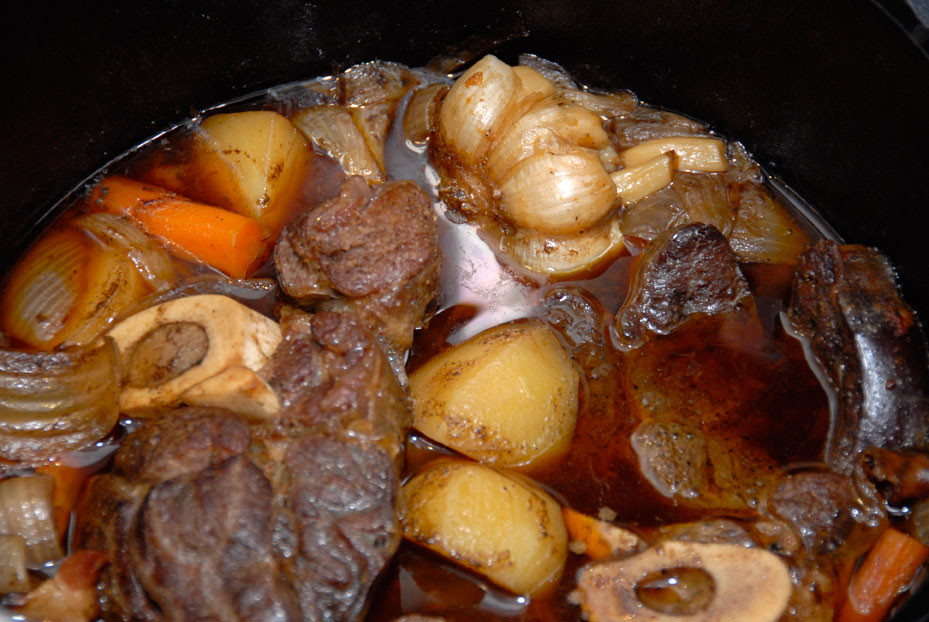 Beef Shank Stew
 A NEW ALL CLAD POT FOR OUR KITCHEN AND GUINNESS BEEF SHANK