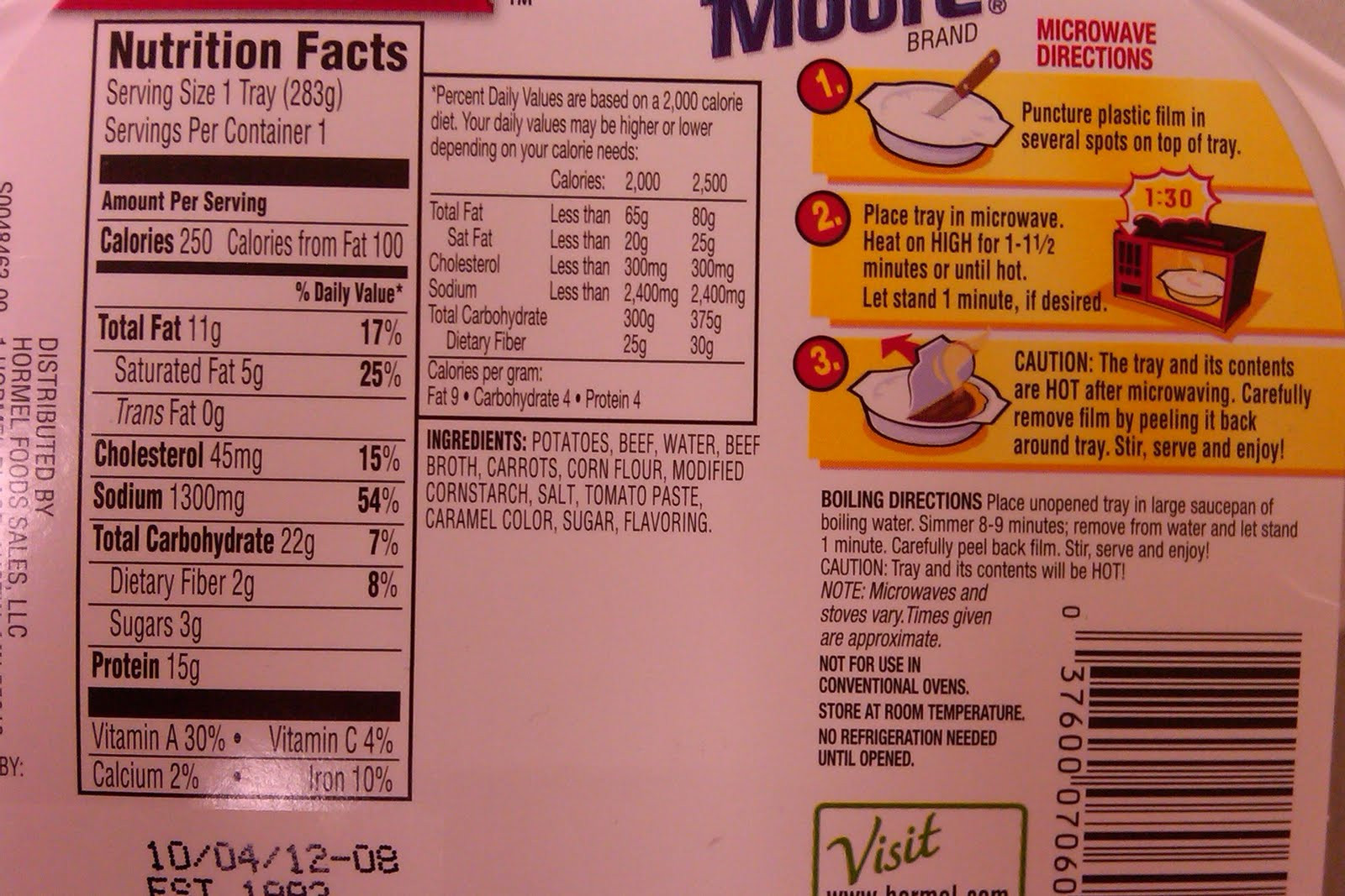Beef Stew Calories
 Beef Stew Nutrition Facts Nutrition Ftempo