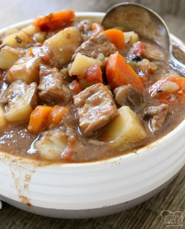 Beef Stew Crock Pot Recipes
 THE BEST CROCK POT BEEF STEW Butter with a Side of Bread