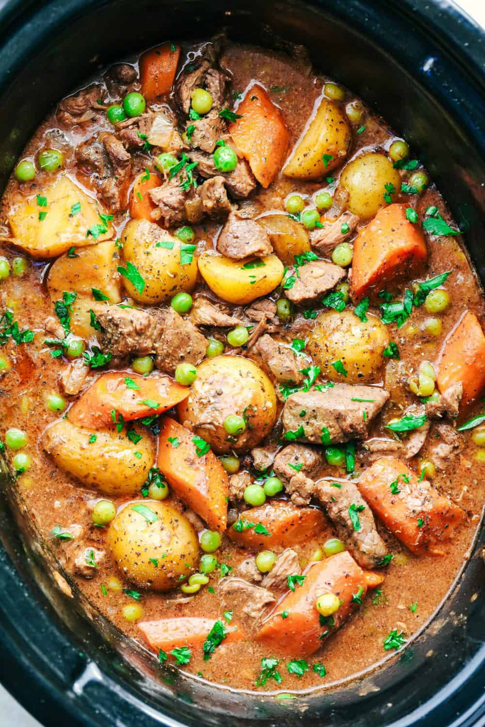 Beef Stew Ingredients
 Best Ever Slow Cooker Beef Stew