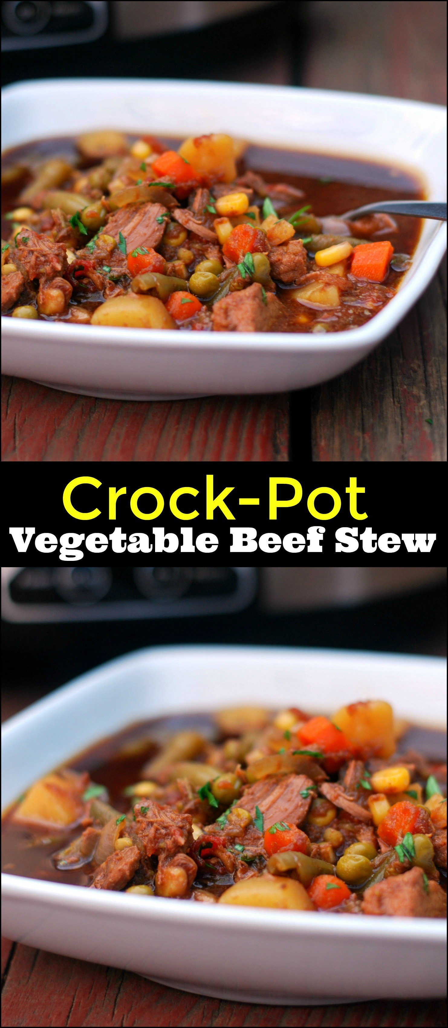 Beef Stew Recipe Crock Pot
 Crock Pot Ve able Beef Stew Aunt Bee s Recipes