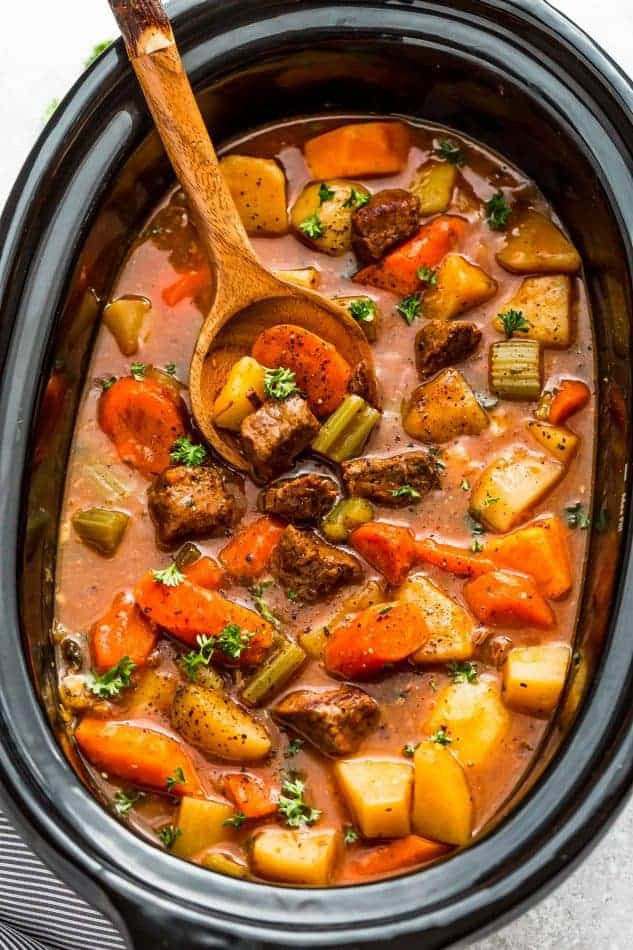 Beef Stew Recipes Slow Cooker
 Easy Old Fashioned Beef Stew Recipe Made in the Slow Cooker