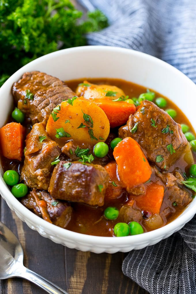 Beef Stew Recipes Slow Cooker
 Slow Cooker Beef Stew Dinner at the Zoo