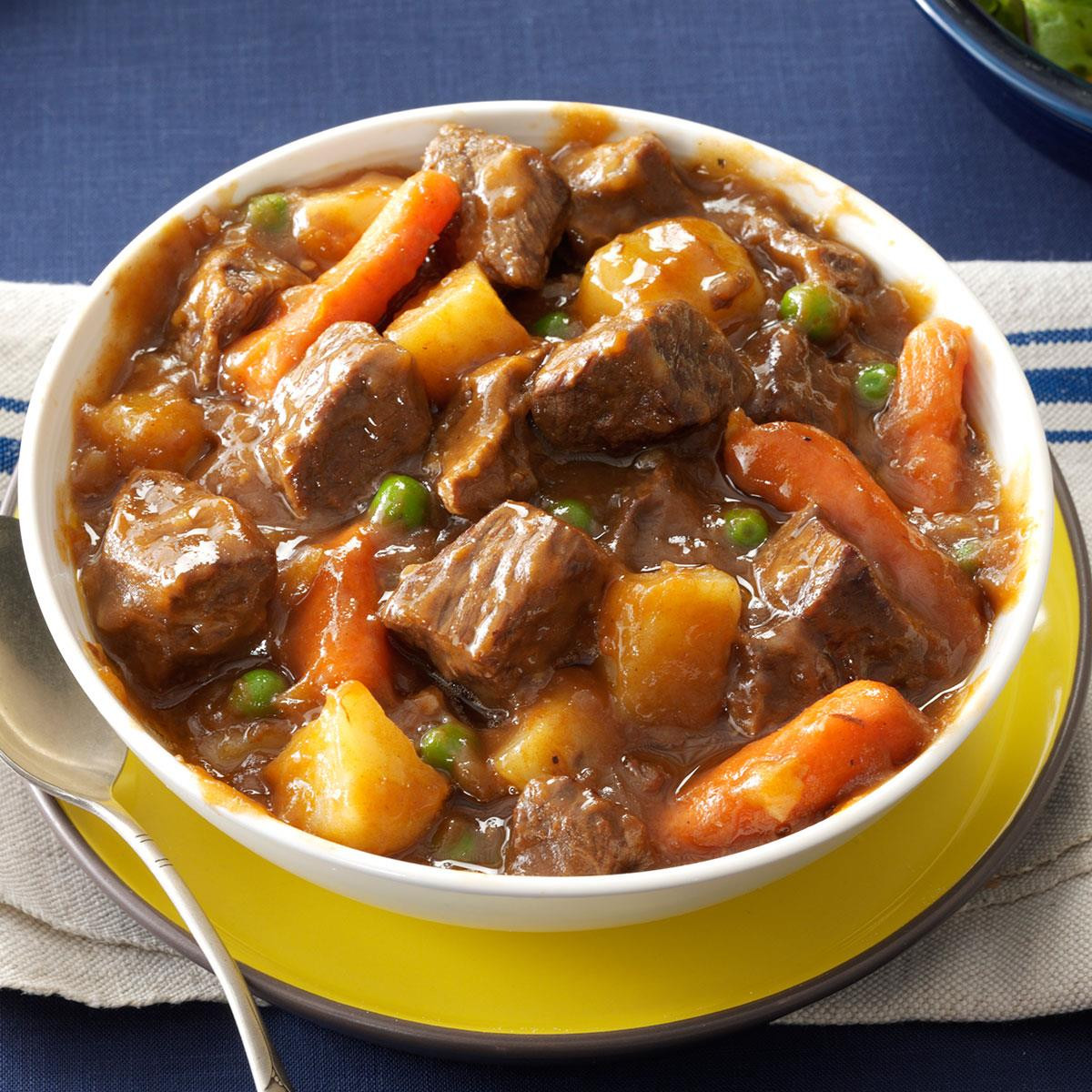 Beef Stew Recipes Slow Cooker
 Slow Cooker Beef Ve able Stew Recipe