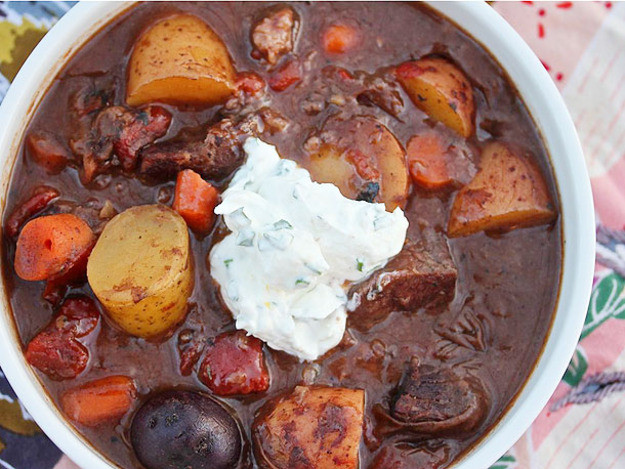 Beef Stew With Red Wine
 Gallery 25 Hearty Winter Stews