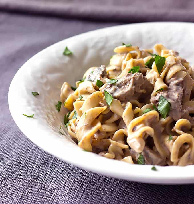 Beef Stroganoff Crock Pot Recipe
 Crock Pot Beef Stroganoff The Wholesome Dish