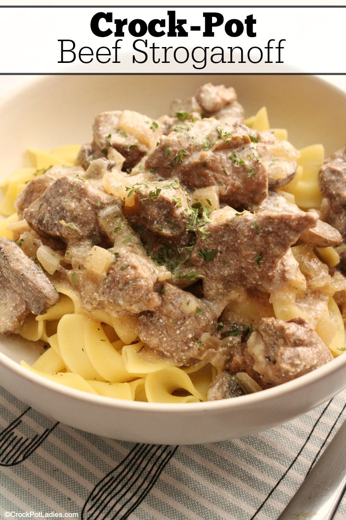 Beef Stroganoff Crock Pot Recipe
 Crock Pot Beef Stroganoff Video Crock Pot La s