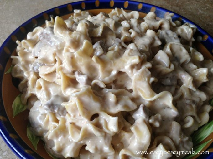 Beef Stroganoff Crock Pot Recipe
 Crock Pot Beef Stroganoff Easy Peasy Meals