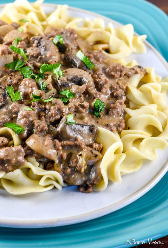 Beef Stroganoff With Ground Beef
 Ground Beef Stroganoff Flavor Mosaic