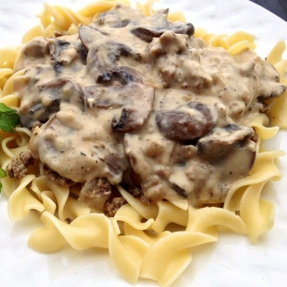 Beef Stroganoff With Ground Beef
 Slow Cooker Ground Beef Stroganoff Magic Skillet