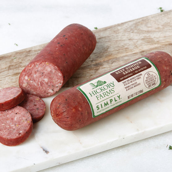 Beef Summer Sausage
 Hickory Farms Simply Natural Beef Summer Sausage