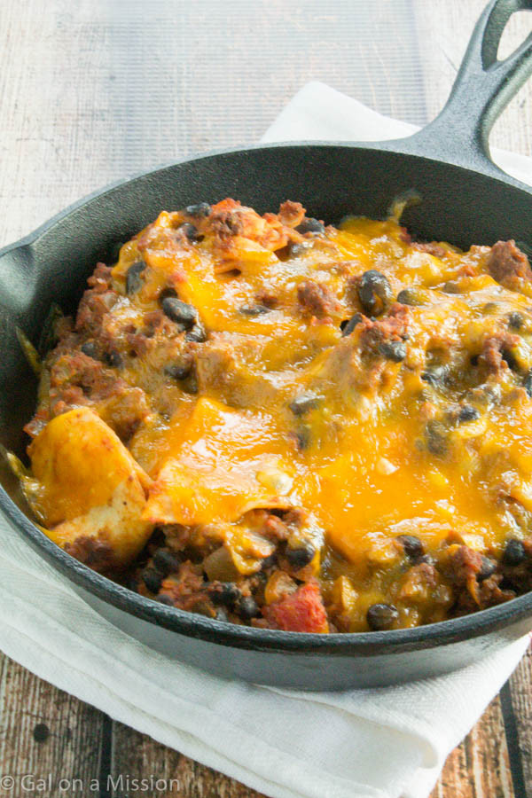 Beef Taco Casserole
 Beef Taco Skillet Casserole Gal on a Mission