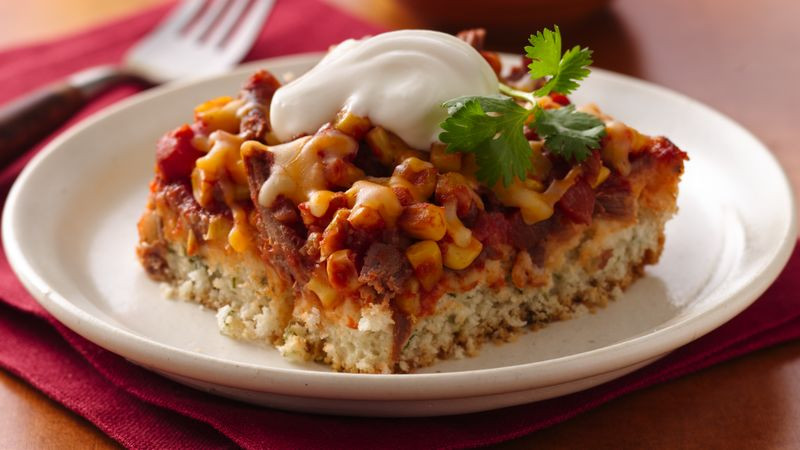 Beef Taco Casserole
 Beef Taco Bake recipe from Betty Crocker