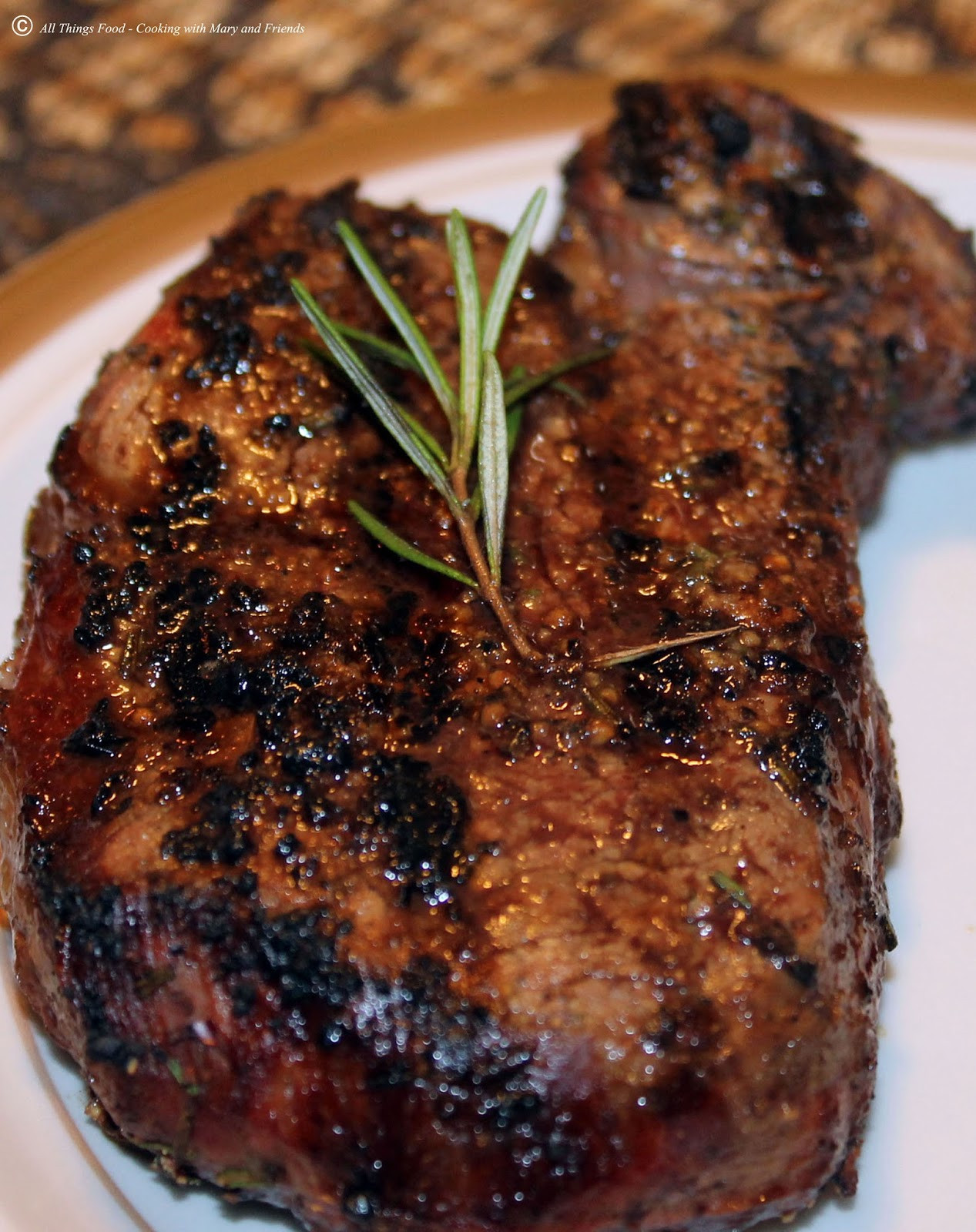 Beef Tenderloin Filet Mignon
 Cooking With Mary and Friends Grilled Beef Tenderloin