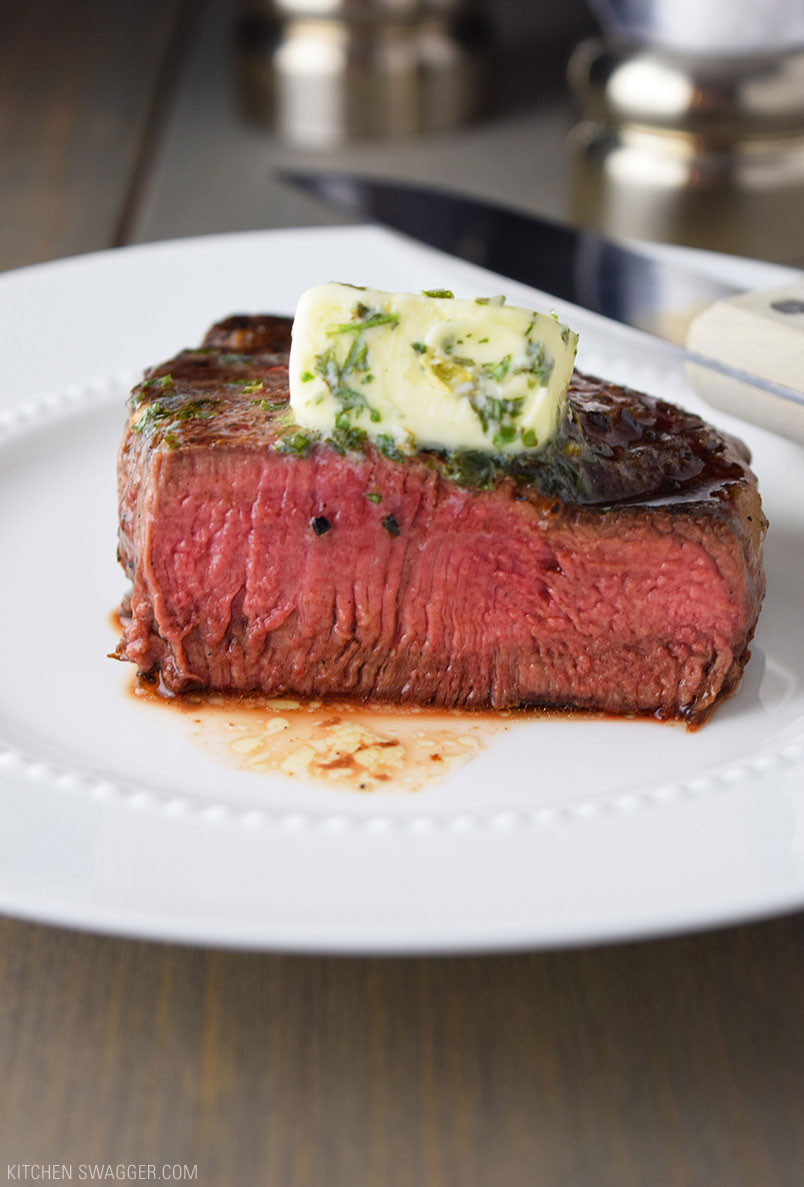 Beef Tenderloin Filet Mignon
 Pan Seared Filet Mignon with Garlic & Herb Butter Recipe