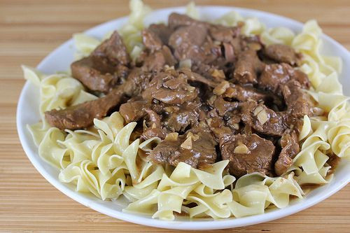 Beef Tips And Noodles Recipe
 Beef tip recipes Gravy and Egg noodles on Pinterest