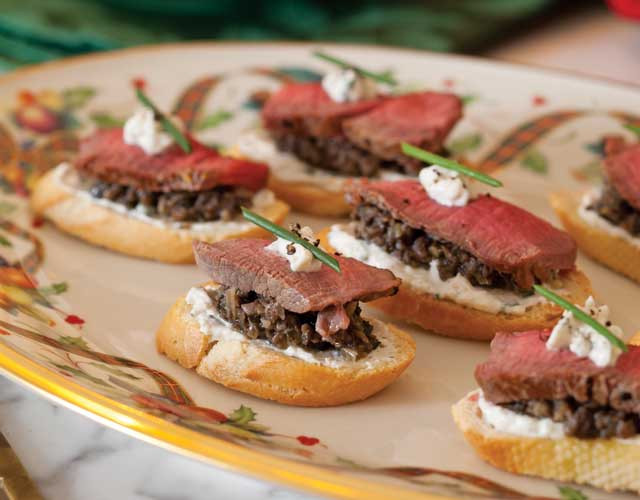 Beef Wellington Appetizers
 Beef Wellington Canapés TeaTime Magazine