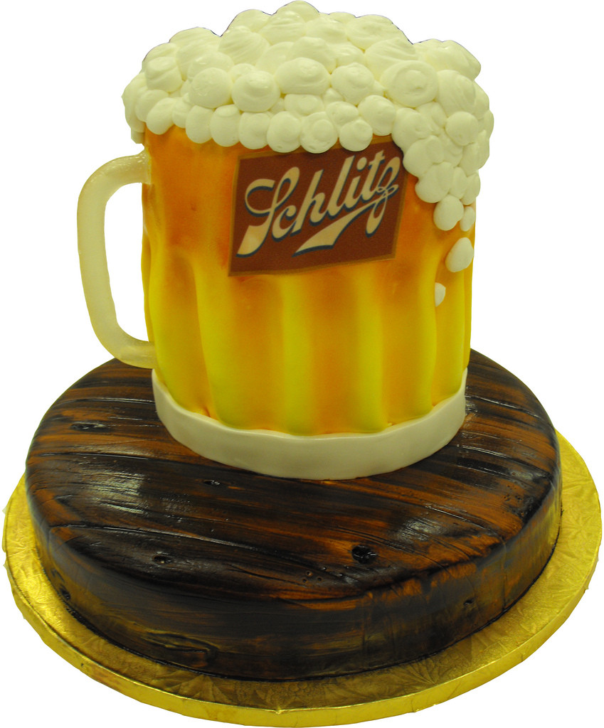 Beer Mug Cake
 Schlitz Beer Mug