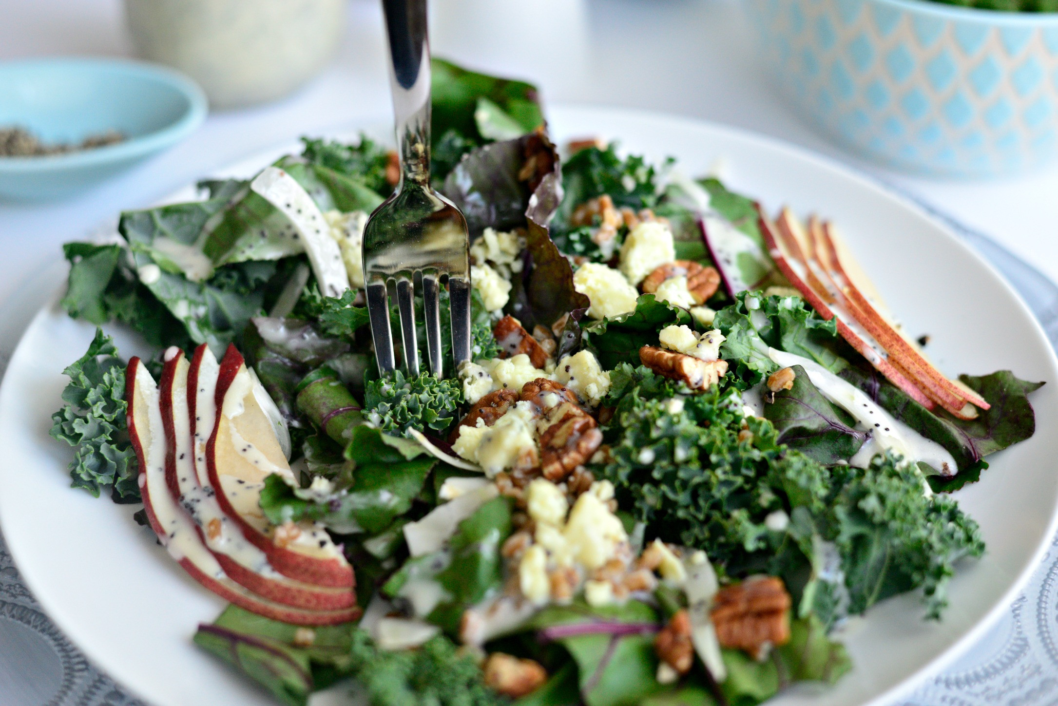 Beet Greens Salad
 Simply Scratch Winter Kale and Beet Greens Salad with Pear