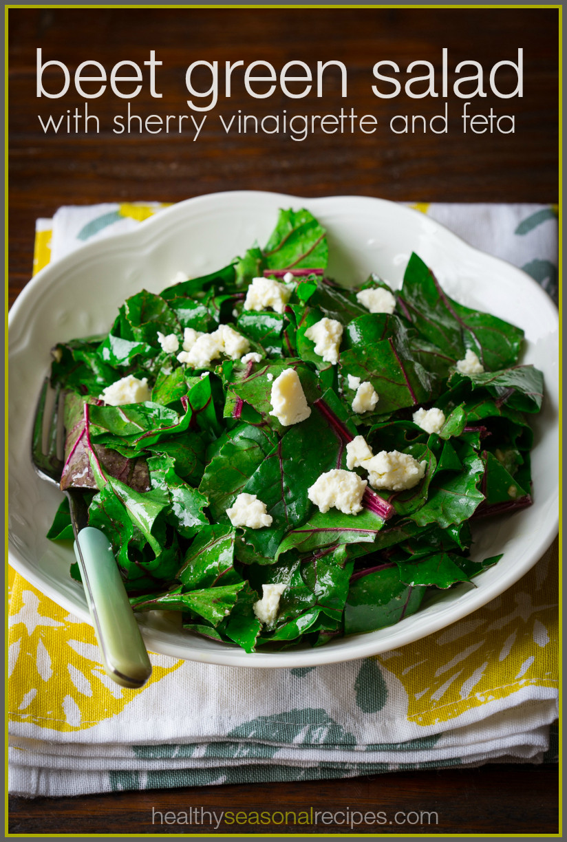 Beet Greens Salad
 beet greens salad recipe