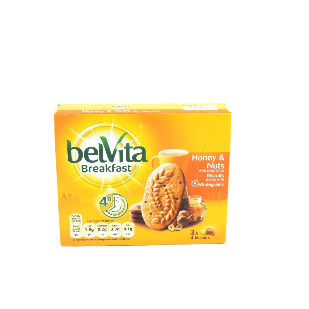 Belvita Breakfast Biscuits Healthy
 Belvita Breakfast Honey & Nuts Biscuits 150g