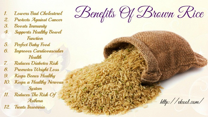 Benefits Of Brown Rice
 12 Health Benefits of Brown Rice You Should Know