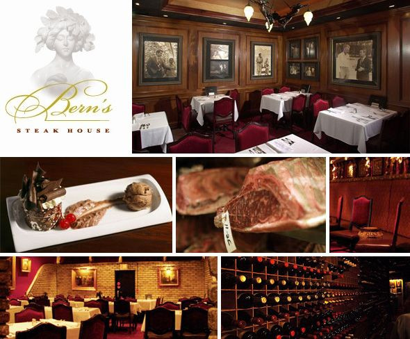 Berns Dessert Room
 Bern’s Steakhouse in Tampa Florida After dinner visit the