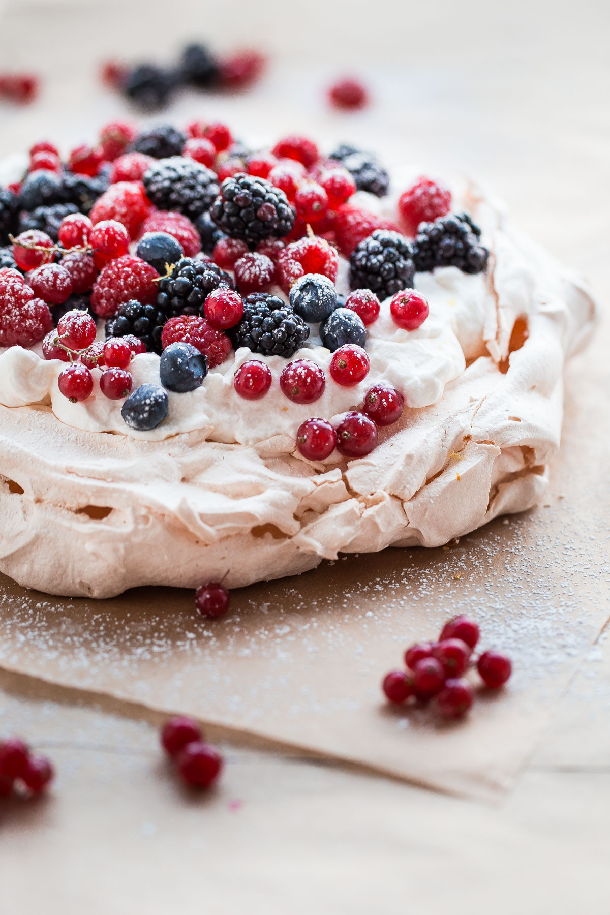 Berry Dessert Recipes
 Berry Pavlova with Lemon Whipped Cream A Beautiful Plate