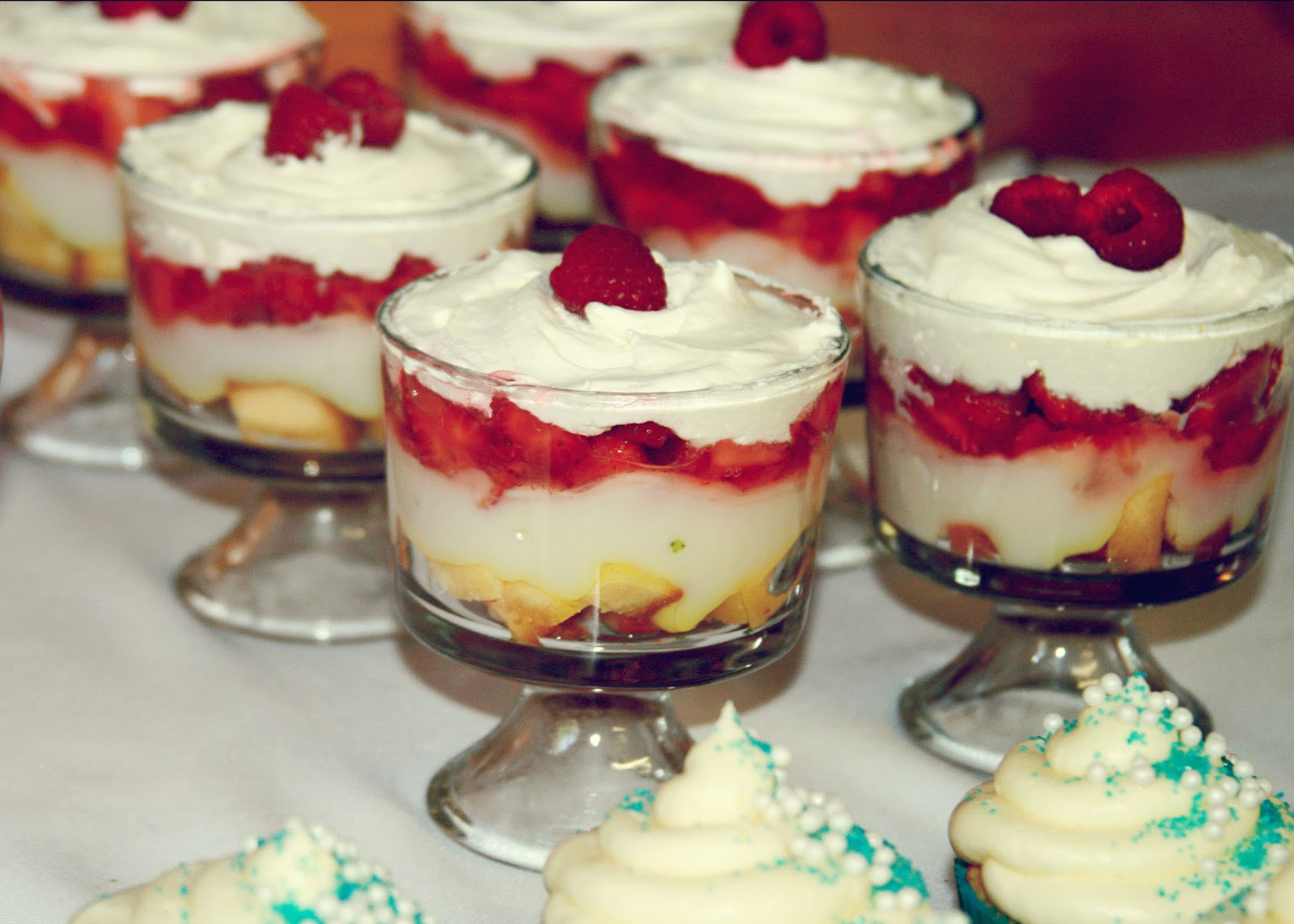 Berry Dessert Recipes
 Raspberry Balloon Berry Trifle Summer Dessert Recipe