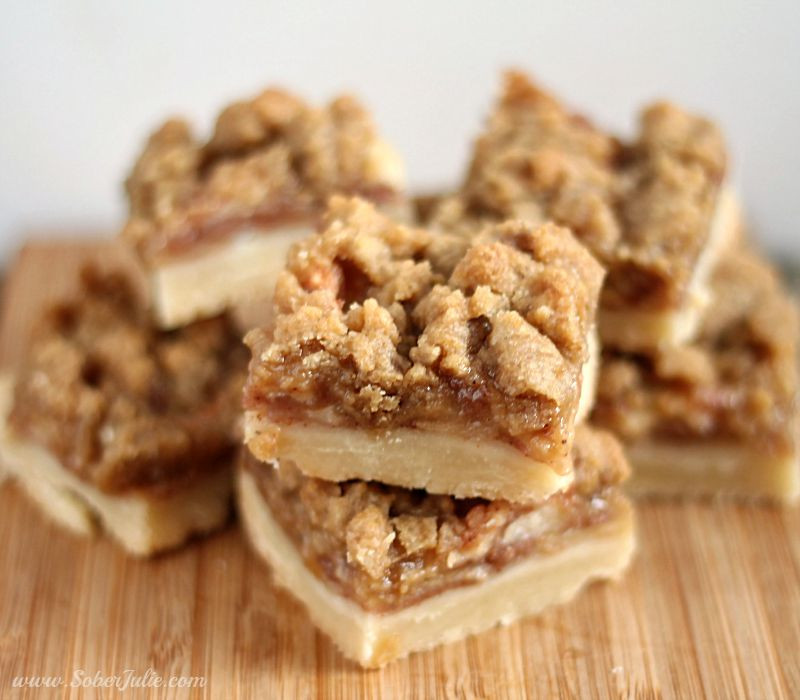 Best Apple Desserts
 The BEST Apple Crisp Shortbread Bars Recipe Sober Julie