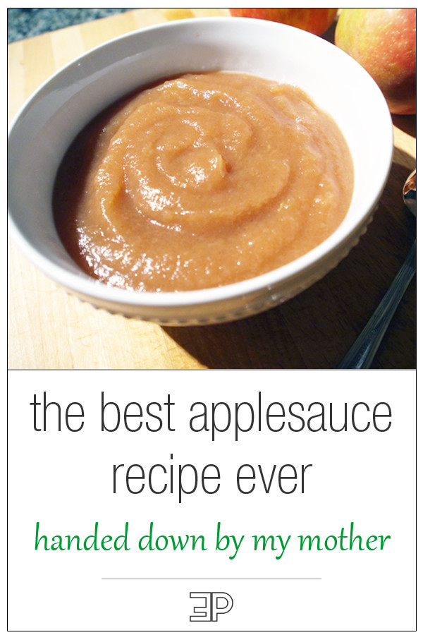 Best Applesauce Recipe
 The Best & Easiest Homemade Applesauce Recipe