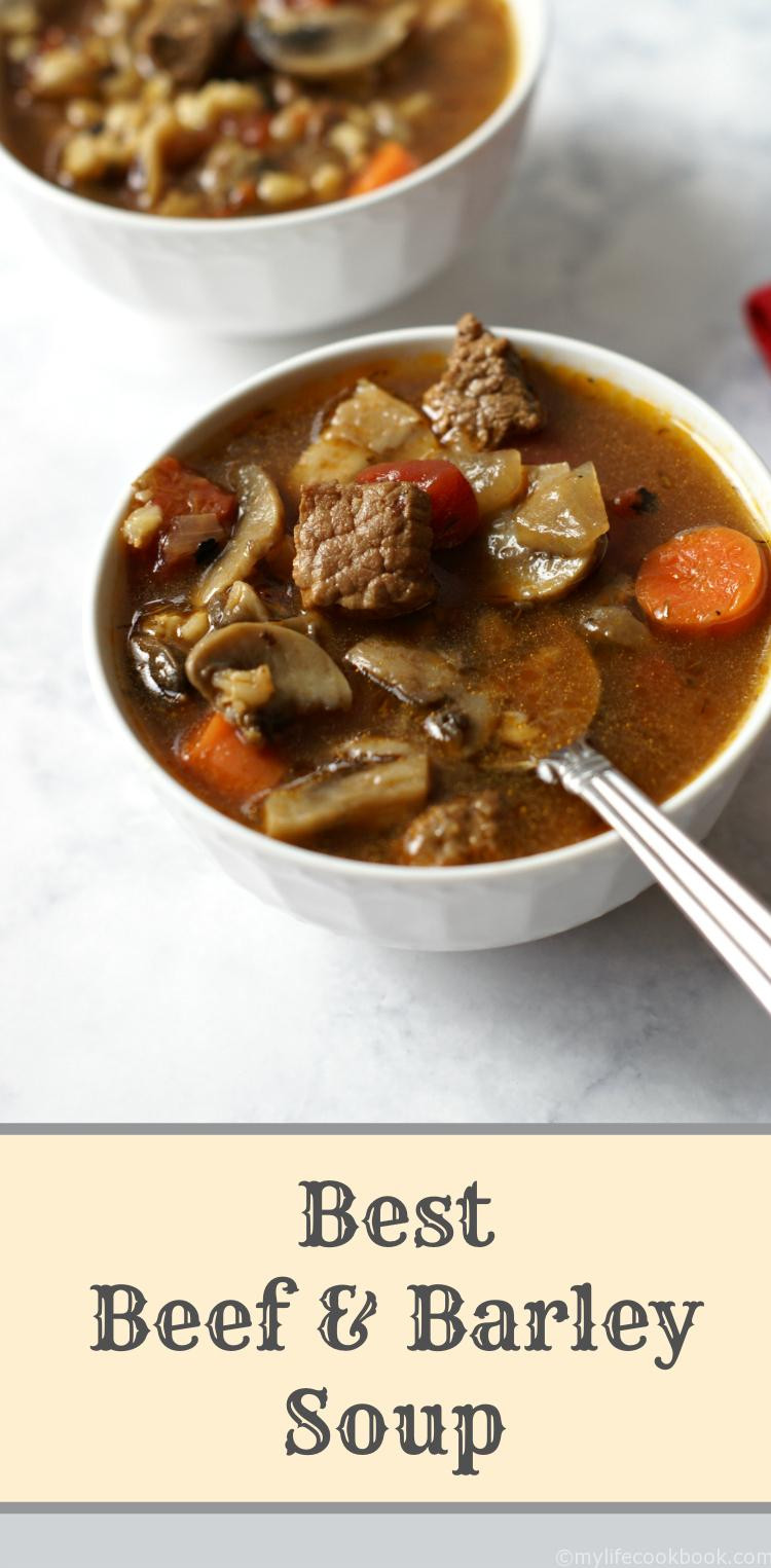 Best Beef Barley Soup Recipe
 Beef Barley Soup Recipe — Dishmaps