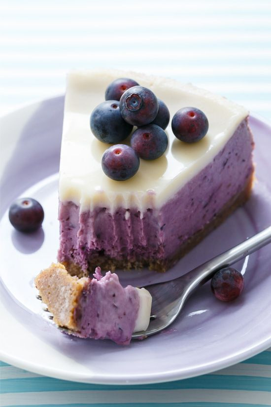 Best Blueberry Desserts
 Blueberry Crème Fraîche Cheesecake Recipe