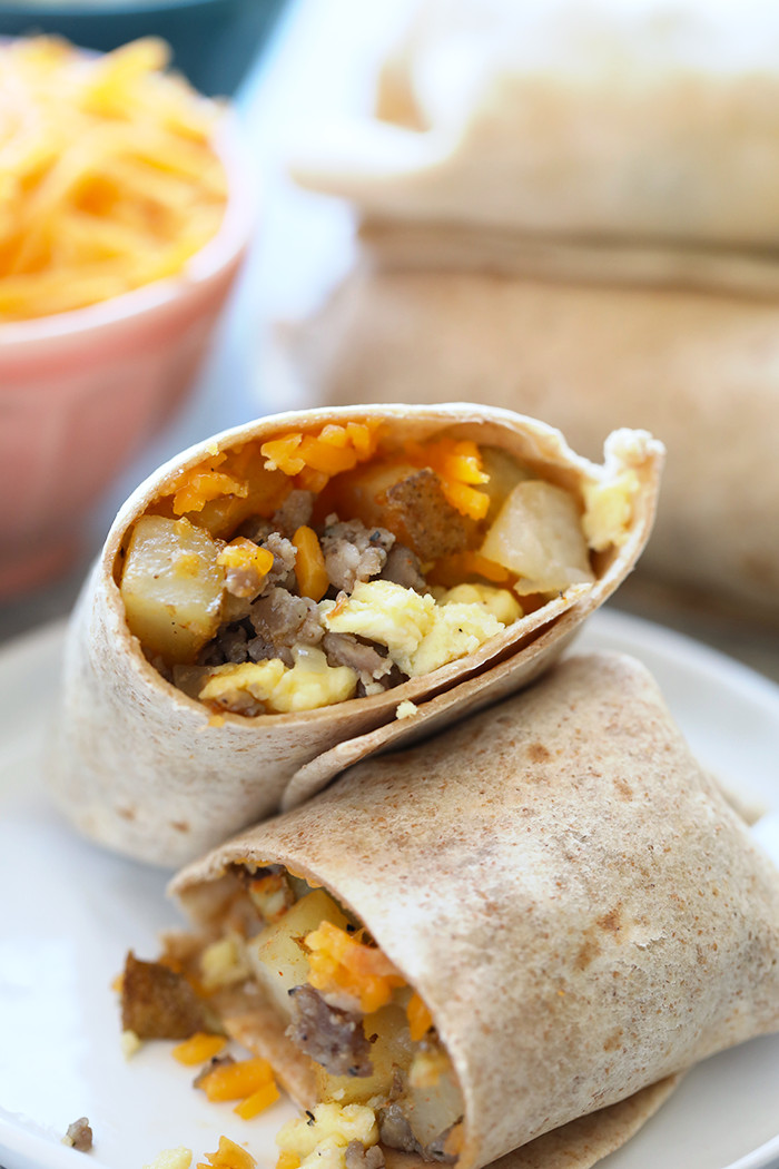 Best Breakfast Burritos
 VIDEO Make Ahead Freezer Breakfast Burritos Made in 30