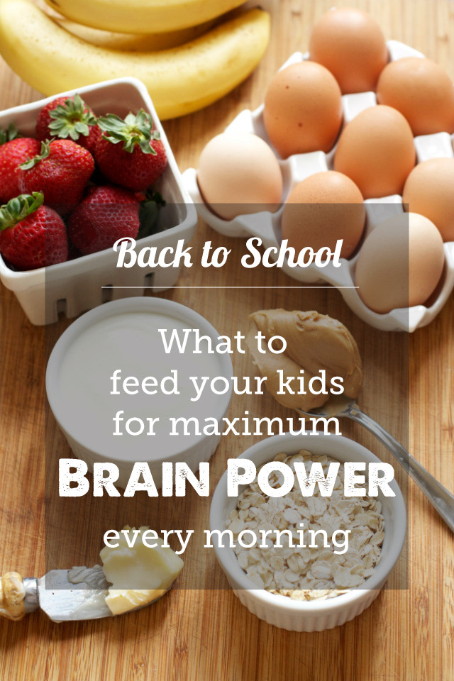 Best Breakfast For Kids The Best Breakfasts for School Brain Power Modern