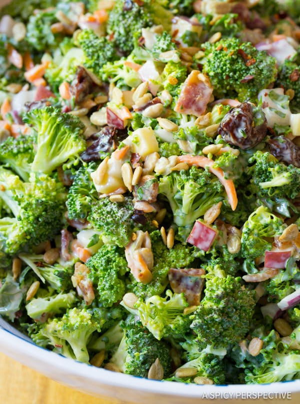 Best Broccoli Salad Recipe
 The Best Broccoli Salad Recipe A Spicy Perspective