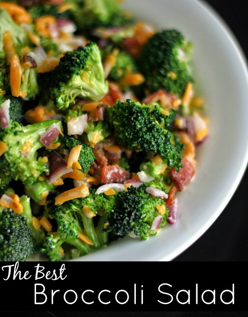 Best Broccoli Salad Recipe
 The Best Broccoli Salad Aunt Bee s Recipes