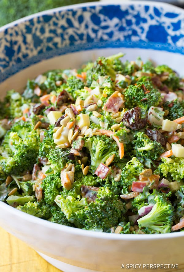 Best Broccoli Salad Recipe
 The Best Broccoli Salad Recipe A Spicy Perspective