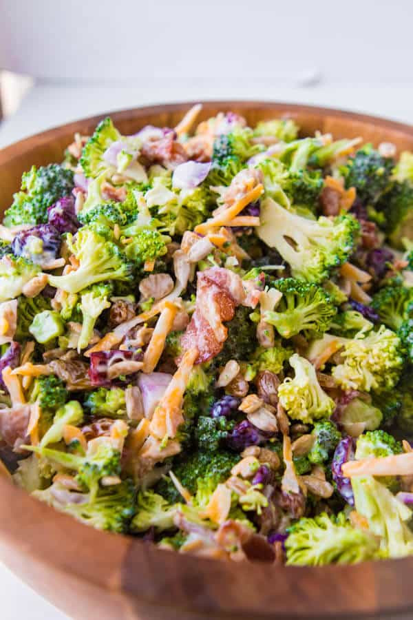 Best Broccoli Salad Recipe
 Our BEST Broccoli Salad Oh Sweet Basil